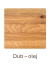 Noční stolek DUBAI – dub