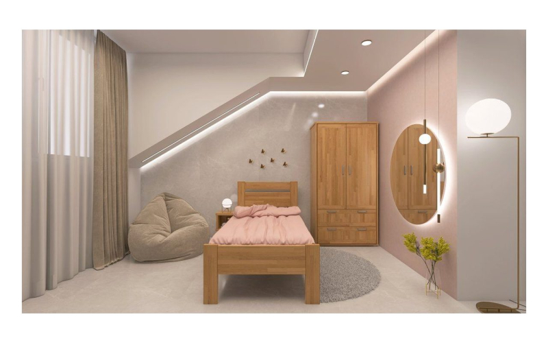 Postel LIANA – buk cink